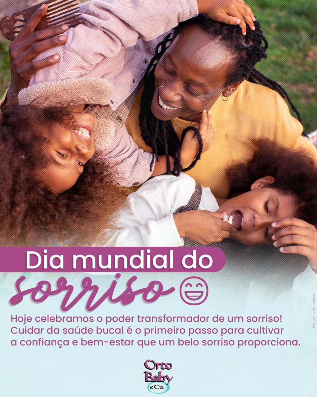 FELIZ DIA MUNDIAL DO SORRISO!!!